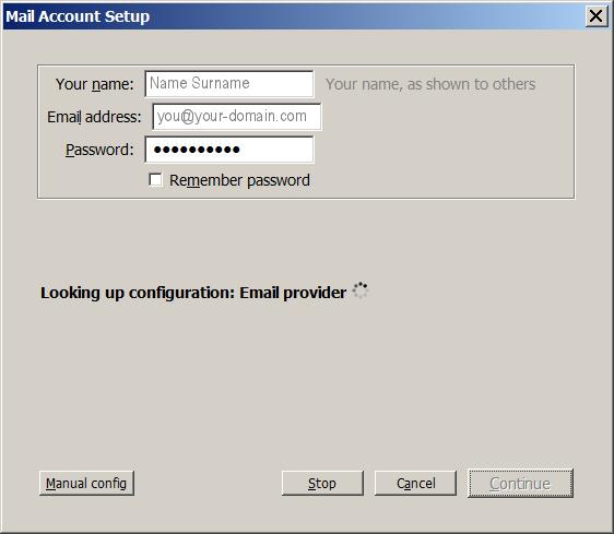 thunderbird mail convert fropm pop3 to imap